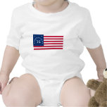 Bennington Flag from American Revolution Rompers