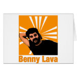 Benny Lava Greeting Card