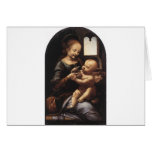Benois Madonna by Leonardo Da Vinci circa 1478 cards
