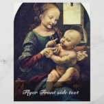 Benois Madonna By Leonardo Da Vinci Flyers