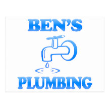 Ben's Plumbing Post Card