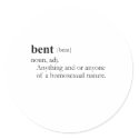 BENT stickers