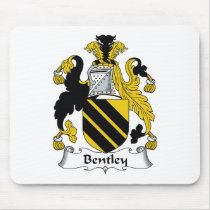 Bentley Family Crest Mouse Pad