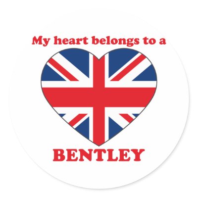 Bentley Stickers by ValentinesDayTshirts