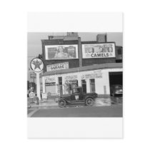Benton Harbour Filling Station, 1940s Post Cards