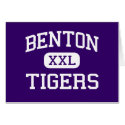 Benton - Tigers - High School - Benton Louisiana cards
