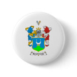 Benyovszky Family Hungarian Coat of Arms Button