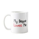 Beppe Loves Me mugs