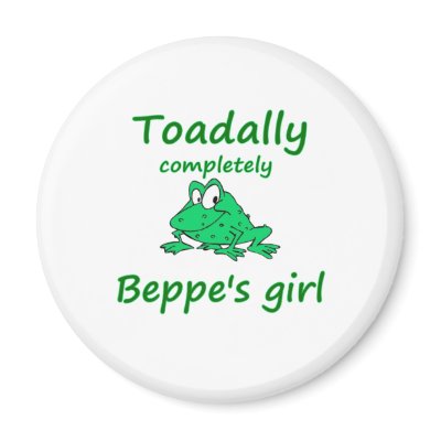 beppe's girl refrigerator magnet by worldsbestfamily