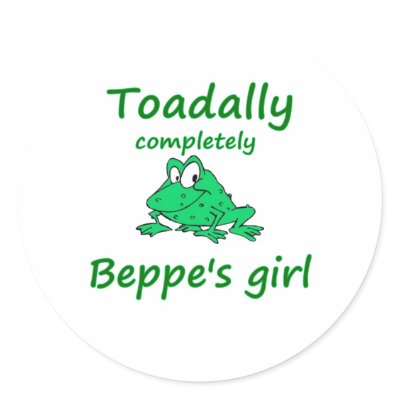 beppe's girl sticker by worldsbestfamily