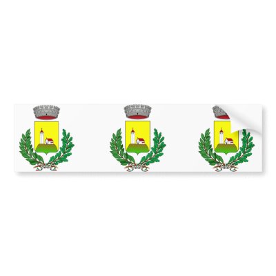 Berbenno Stemma, Italy Bumper Sticker by bestflag