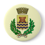 Bergeggi Stemma, Italy Button