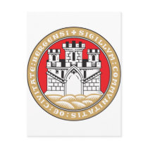 Bergen City Seal Postcard
