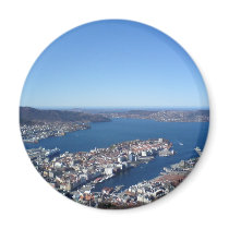 Bergen Fridge Magnet