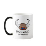 Bergen Norway Viking Hat Mugs