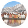 Bergen Round Stickers