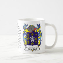 Berger, the History, the Meaning and the Crest Mug