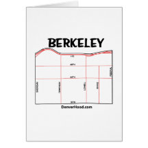 Berkeley Neighbourhood Map Card
