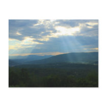 Berkshire Skies North Adams Postcard
