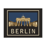 Berlin Brandenburg Gate Postcard