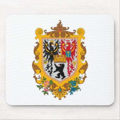 Berlin Coat of Arms (1871) Mousepad by FlagTshirts
