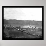 Berlin, Maryland Pontoon Bridge 1862 posters