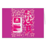 Berlin-Techno-Tusii doll pink Cards