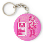 Berlin-Techno-Tusii doll pink Key Chain