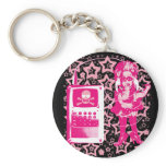 Berlin-Techno-Tusii doll pink Key Chain
