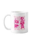 Berlin-Techno-Tusii doll pink Coffee Mugs