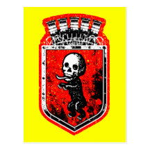 BERLIN ZOMBIE BEAR POSTCARDS