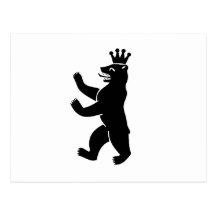 Berlinerbär Postkarte