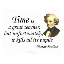 Berlioz on Time Postcard
