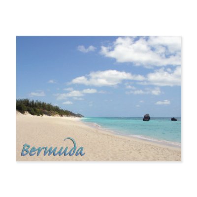 Bermuda Beach Post Card by cr9245