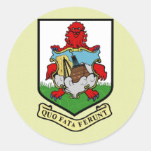 Bermuda Coat of Arms detail Stickers