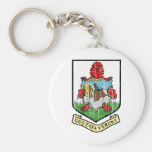 Bermuda Coat Of Arms Keychain