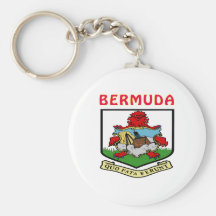 Bermuda Coat Of Arms Keychain