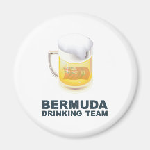 Bermuda Drinking Team Magnet
