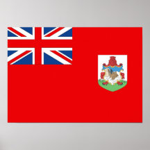 Bermuda Flag Poster