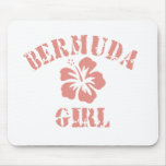 Bermuda Pink Girl mousepads