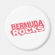 Bermuda Rocks Fridge Magnet