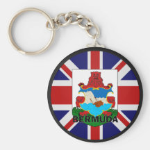 Bermuda Roundel quality Flag Key Chain