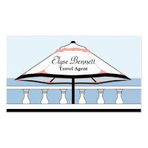 Bermuda Umbrella Profile Card Business Cards