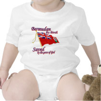 Bermudian by birth saved by the grace of God t-shirts