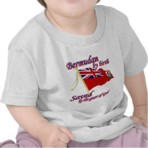 Bermudian by birth saved by the grace of God t-shirts