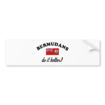 Bermudian do it better bumper stickers