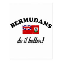 Bermudian do it better postcards
