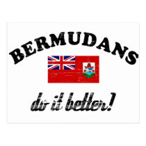 Bermudian do it better postcards
