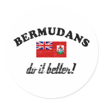 Bermudian do it better stickers