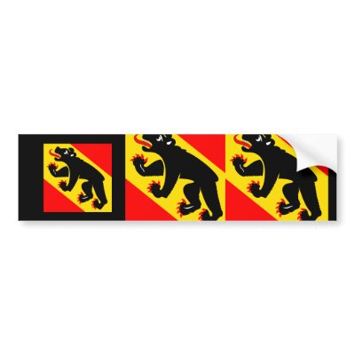 Bern, Switzerland Bumper Sticker by bestflag